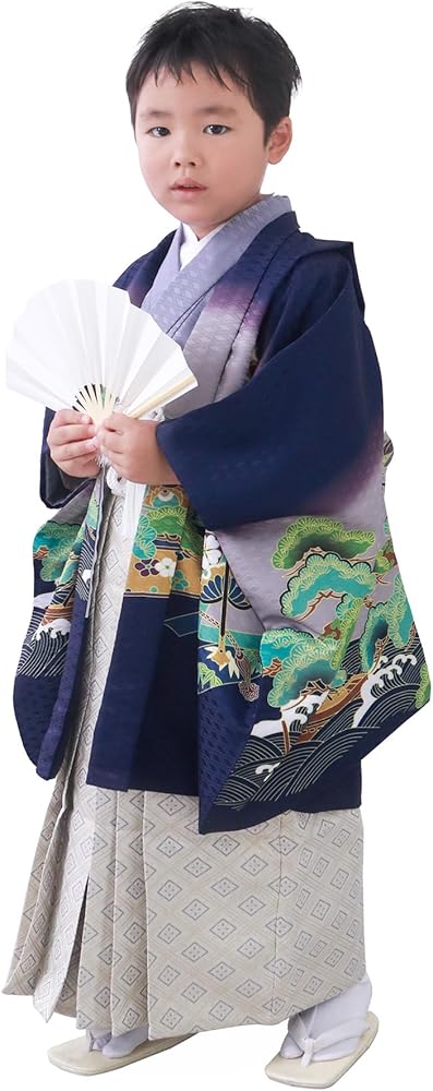 七五三 5歳　男の子　セット Amazon | [KYOETSU] [キョウエツ] 七五三 5歳 男の子 着物